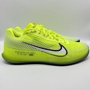 Nike Court Air Zoom Vapor 11 HC Tennis Shoe 'Volt' Men's Size 10.5 DR6966-700